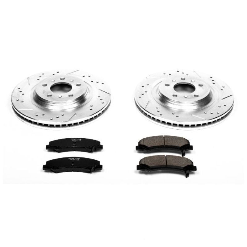 PSB Z23 Evolution Kit - Power Stop 08-09 Buick Allure Front Z23 Evolution Sport Brake Kit