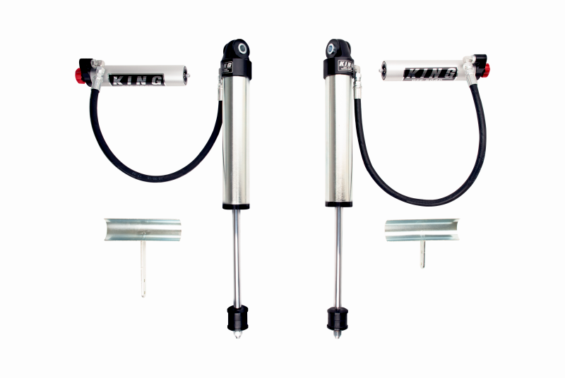 KIN 2.5 Shocks - King Shocks 90-12 Mercedes-Benz G-Class Front 2.5 Dia Remote Res Shock w/Adjuster (Pair)