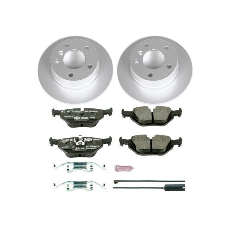 PSB Euro-Stop Kit - Power Stop 96-02 BMW Z3 Rear Euro-Stop Brake Kit
