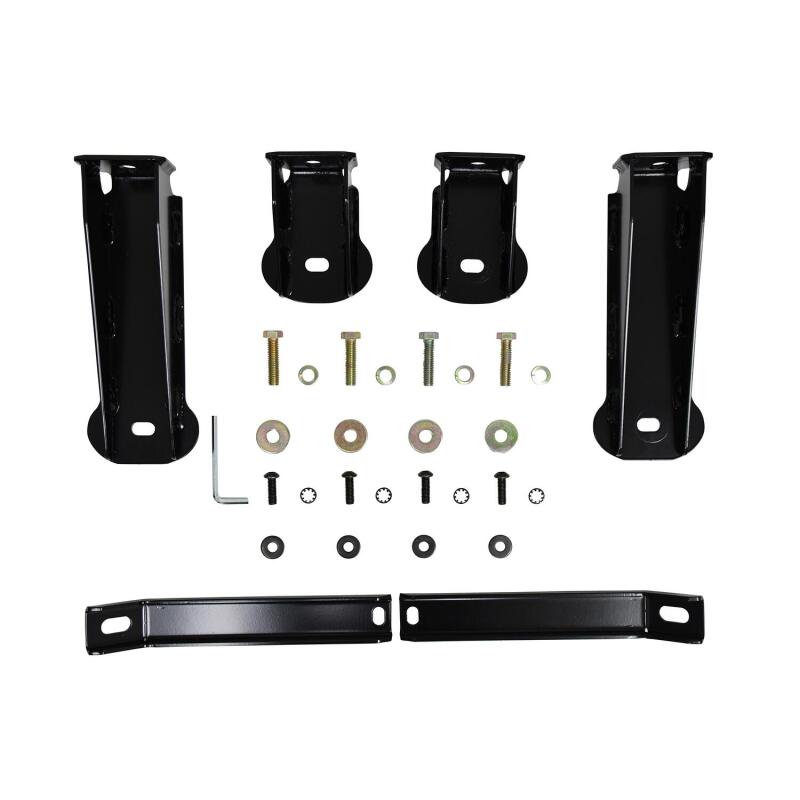 WES Nerf Bars - Platinum 4 - Westin 19-22 Chev/GMC Silverado/Sierra 1500 DC (No 2019 Ltd) Platinum 4 Oval Nerf Step Bars - Blk