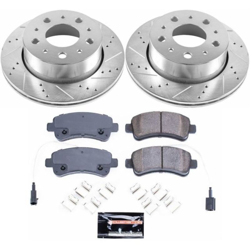 PSB Z23 Evolution Kit - Power Stop 14-15 Ram ProMaster 1500 Rear Z23 Evolution Sport Brake Kit