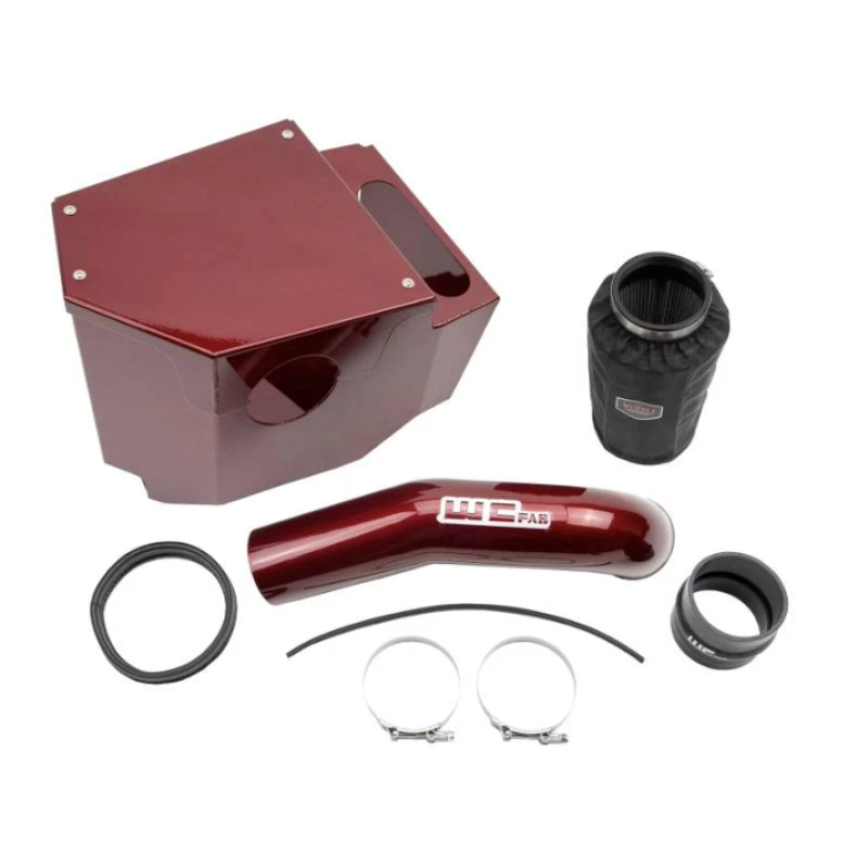 WCF Intake Kit - Wehrli 20-24 Chevrolet 6.6L L5P Duramax 4in Intake Kit - Gloss White
