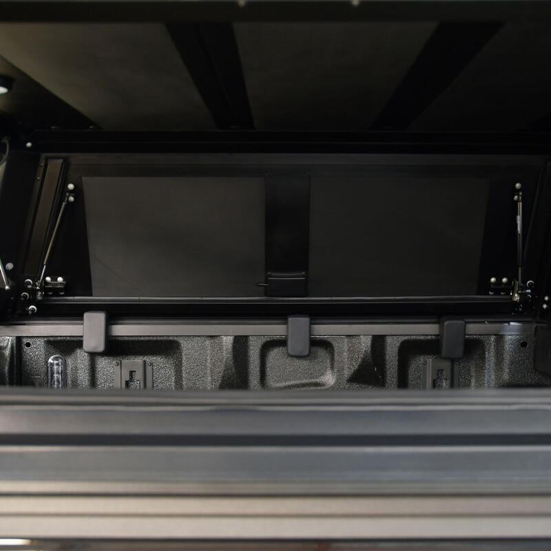 WES EXP Truck Caps - Westin EXP Truck Cap COMPLETE KIT A + BS (21-25 Ford F-150/Lightning/Raptor CC 5.5ft. Bed) - Black