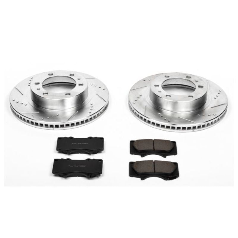 PSB Z23 Evolution Kit - Power Stop 03-09 Toyota 4Runner Front Z23 Evolution Sport Brake Kit