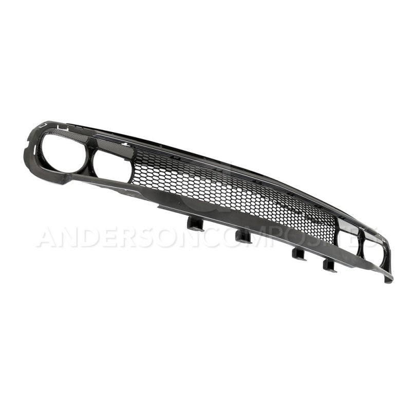 AND Front Grilles - Anderson Composites 15-18 Dodge Challenger Type-AS Front Upper Grille