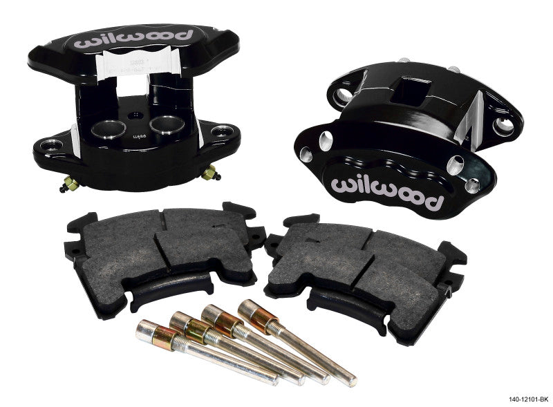 WIL D154 Brake Kit - Wilwood D154 Rear Caliper Kit - Black 1.12 / 1.12in Piston 1.04in Rotor