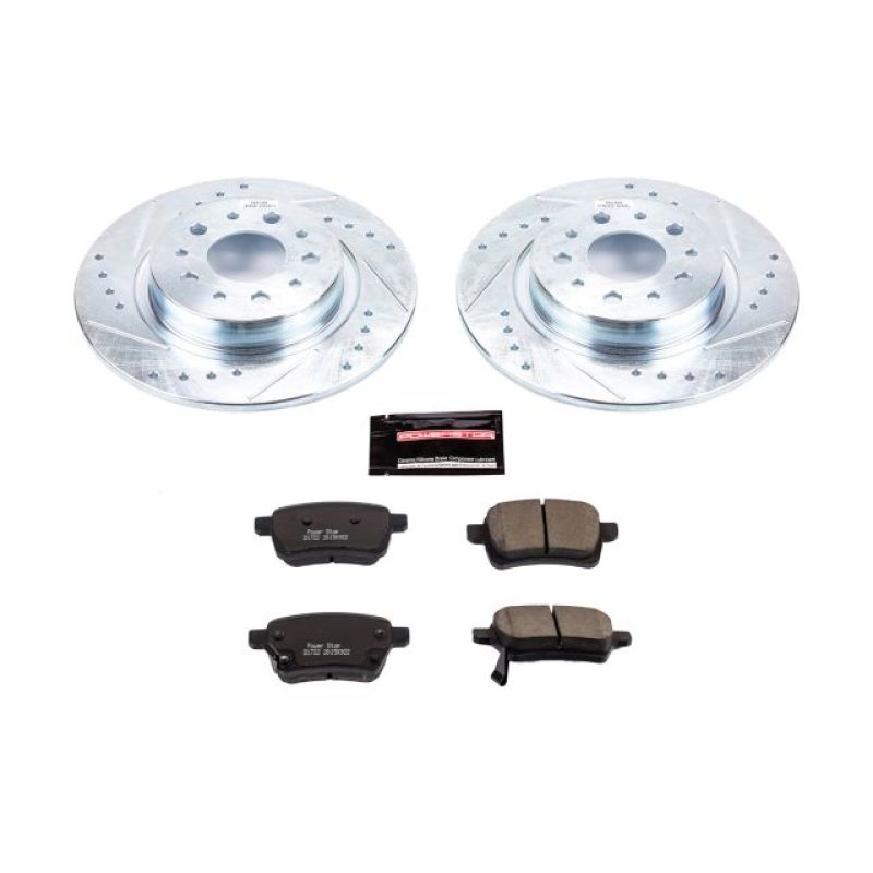 PSB Z23 Evolution Kit - Power Stop 14-19 Fiat 500L Rear Z23 Evolution Sport Brake Kit