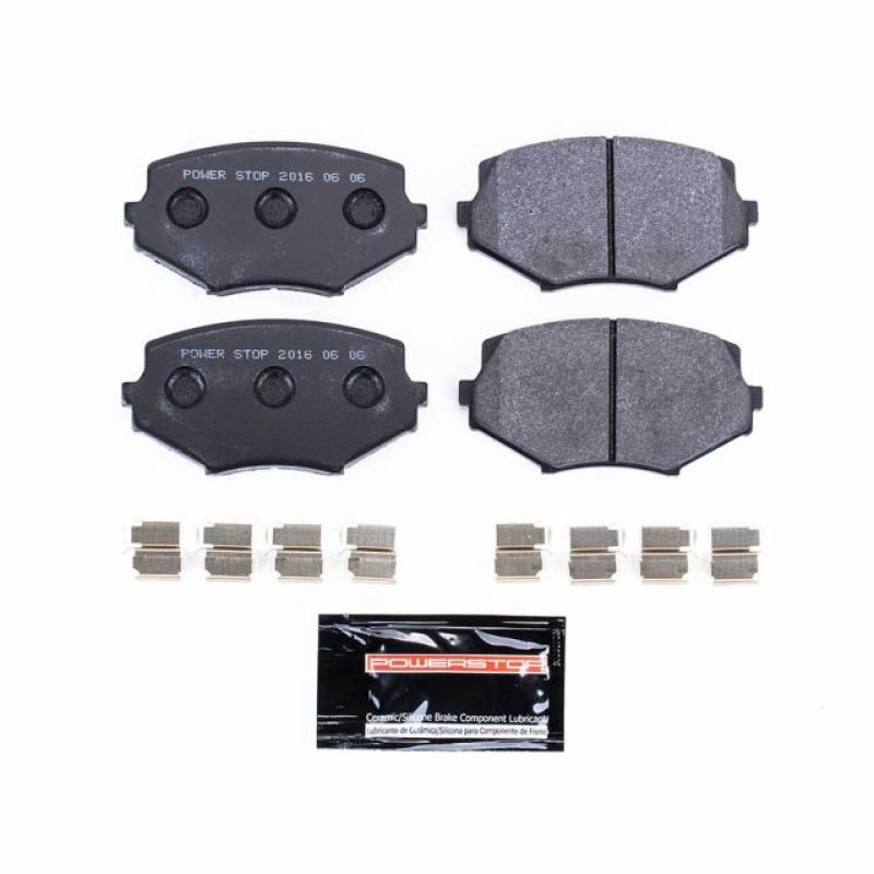 PSB Track Day SPEC Brake Pads - Power Stop 94-97 Mazda Miata Front Track Day SPEC Brake Pads