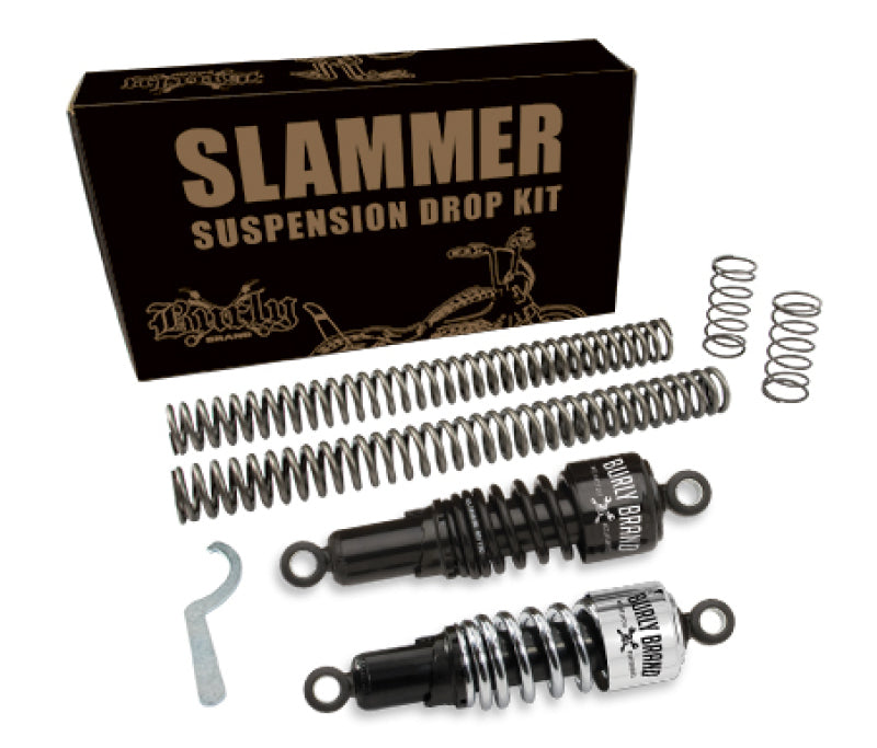 BUR Lowering Kits - Burly Brand Slammer Kit - Black