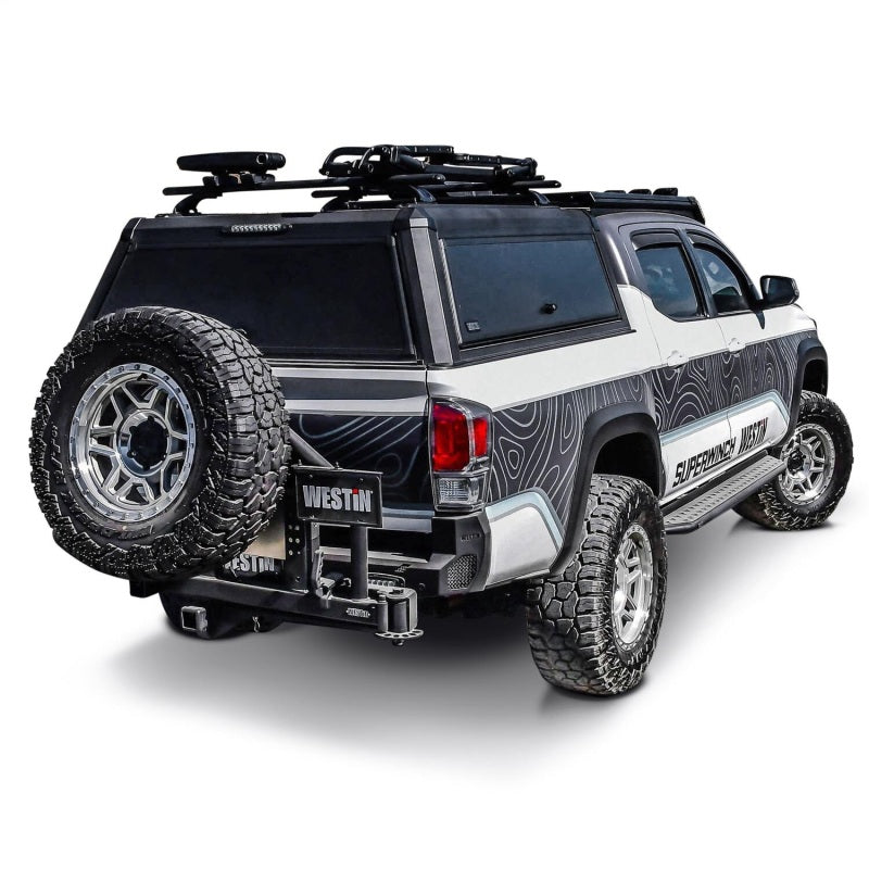 WES EXP Truck Caps - Westin EXP Truck Cap COMPLETE KIT A + BS (16-23 Toyota Tacoma 5.2ft. Bed)