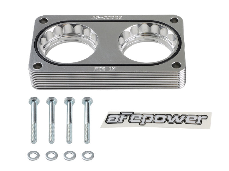 AFE Silver Bullet TBS - aFe Silver Bullet Throttle Body Spacer Kit Ford Trucks 05-10 V10-6.8L