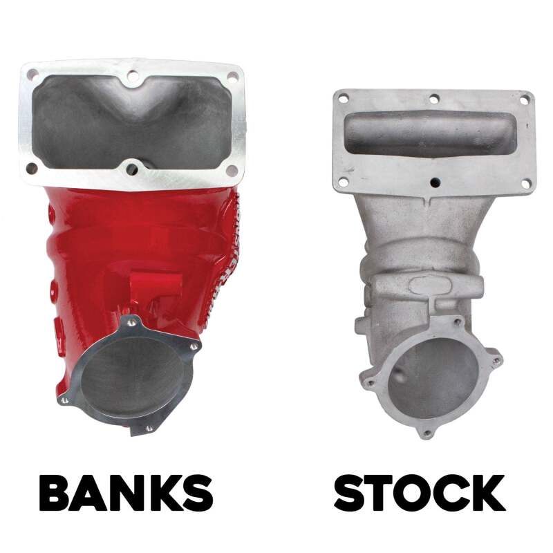 GBE Monster-Ram Intake - Banks Power 13-18 Ram 6.7L Diesel Monster-Ram Intake System Gen-2 w/Fuel Line - Red w/Heater System