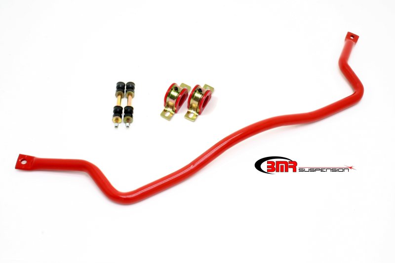 BMR Sway Bar Kits - BMR 93-02 F-Body Front Hollow 35mm Sway Bar Kit w/ Bushings - Red