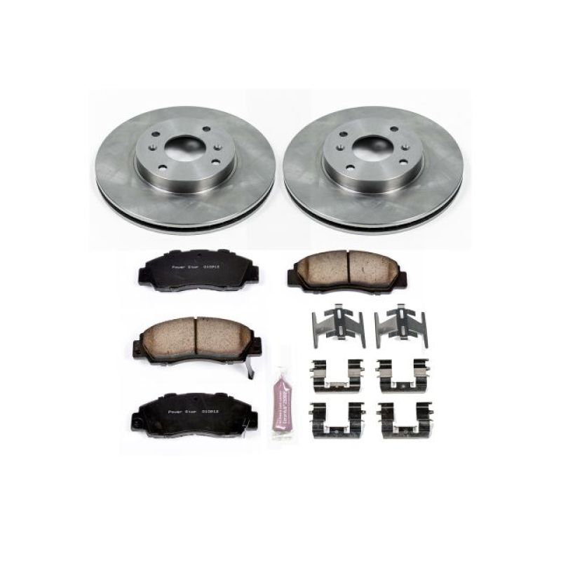 PSB Autospecialty Kit - Power Stop 98-99 Acura CL Front Autospecialty Brake Kit