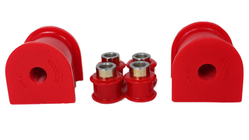 ES Sway Bar Bushings - Red - Energy Suspension 10-18 Mercedes-Benz Sprinter Front Sway Bar Set - 17mm - Red