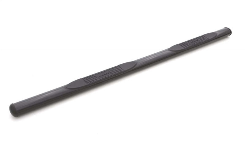 LND Nerf Bars - Black - Lund 15-17 Chevy Colorado Crew Cab 4in. Oval Straight Steel Nerf Bars - Black