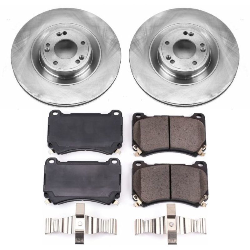 PSB Autospecialty Kit - Power Stop 2011 Hyundai Equus Front Autospecialty Brake Kit