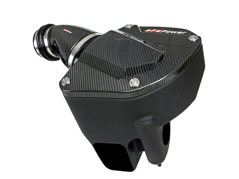 AFE Black Series Stage-2 Carbon Fiber Cold Air Intakes - aFe Momentum Black Series Carbon Fiber Pro 5R Air Intake System BMW M5 (F90) 18-19