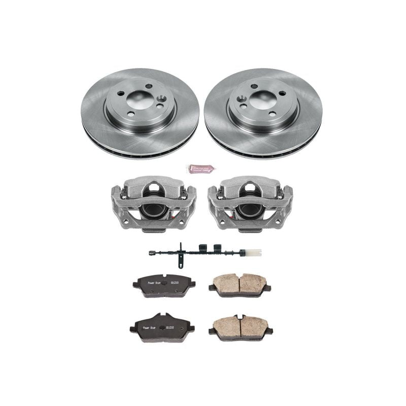 PSB Autospecialty Kit w/Cals - Power Stop 11-16 Mini Cooper Front Autospecialty Brake Kit w/Calipers