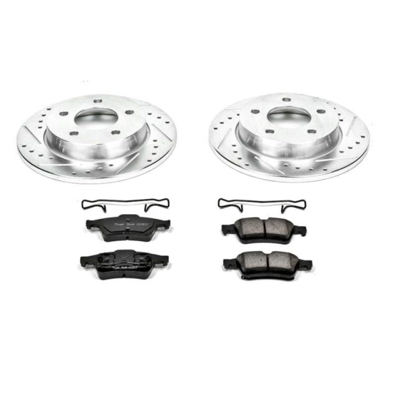 PSB Z23 Evolution Kit - Power Stop 04-05 Mazda 3 Rear Z23 Evolution Sport Brake Kit