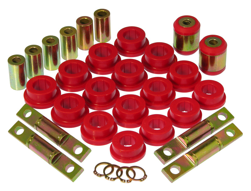 PRO Control Arm Bushings - Red - Prothane 01-02 Honda Civic Rear Control Arm Bushings - Red