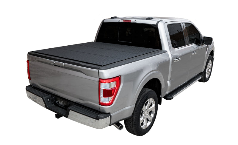 ACC LOMAX Pro Series Cover - Access LOMAX Pro Series Tri-Fold Cover 04-18 Ford F-150 5ft 6in Short Bed Black Diamond Mist