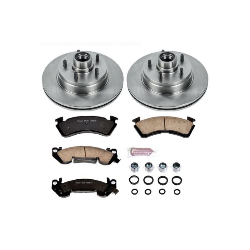 PSB Autospecialty Kit - Power Stop 91-93 Chevrolet Caprice Front Autospecialty Brake Kit
