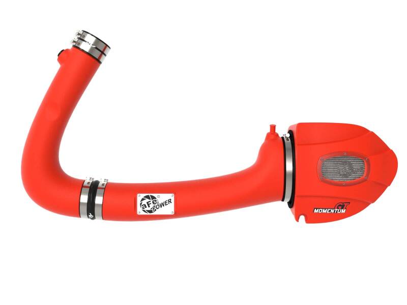 AFE Momentum GT Cold Air Intakes - aFe Momentum GT Dry S Stage-2 Intake System 11-15 Dodge Challenger/Charger V6-3.6L (Red)