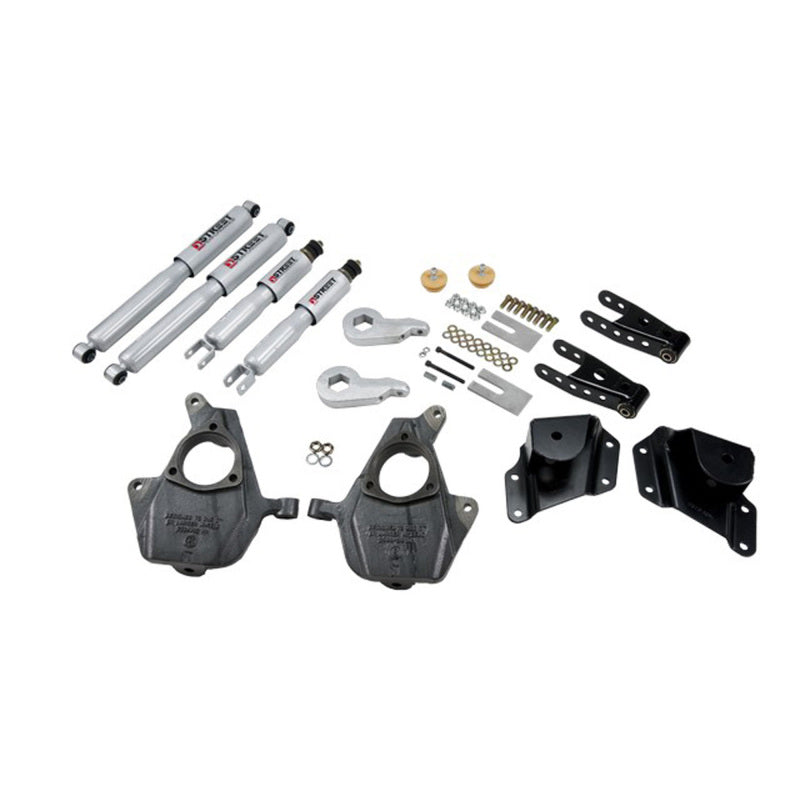 BT Lower Kit w SP Shocks - Belltech LOWERING KIT WITH SP SHOCKS