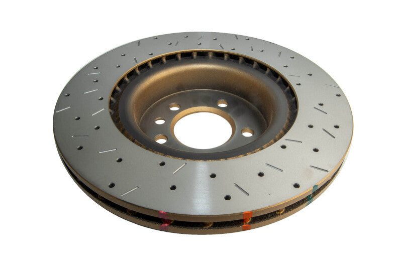 DBA 4000 Slot&Drill Rotors - DBA 06-17 Land Rover Range Rover (Excl Brembo Brakes) 3.0L Front 4000 Series Drilled & Slotted Rotor