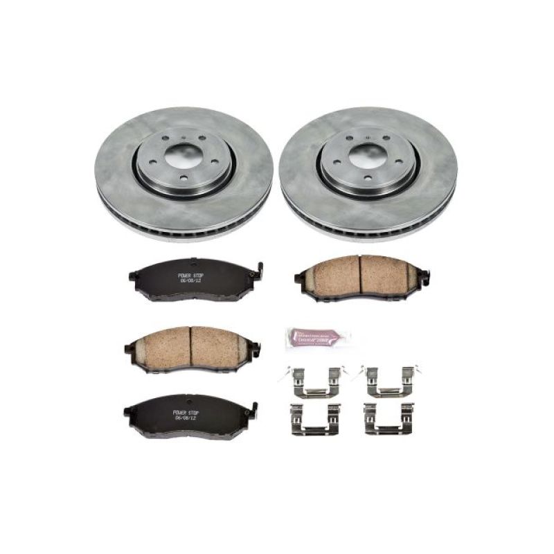 PSB Autospecialty Kit - Power Stop 05-12 Infiniti FX35 Front Autospecialty Brake Kit