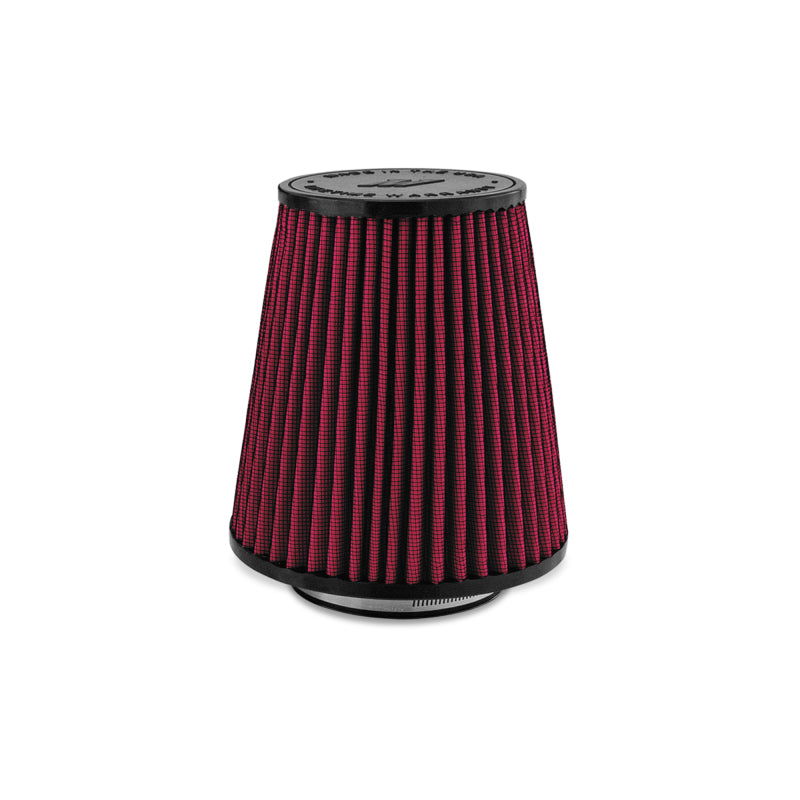 MM Air Filters - Mishimoto Air Filter 4.5in Inlet 7.8in Filter Length Oiled
