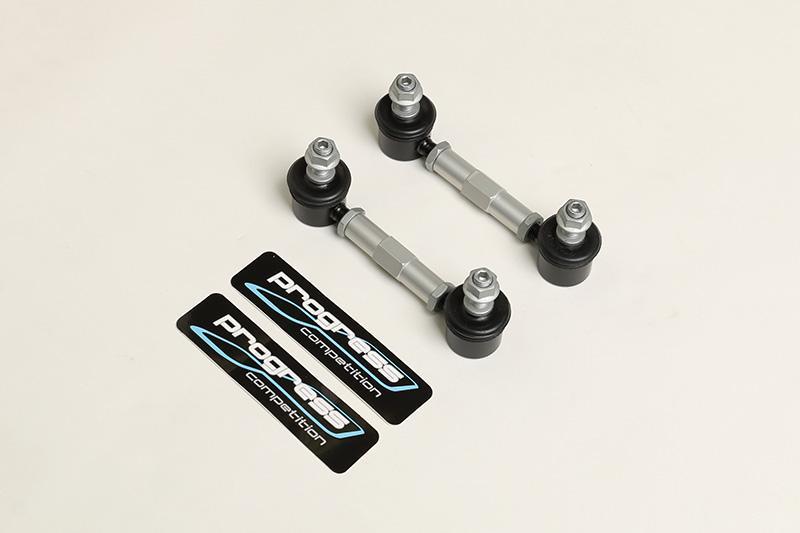 PRG Front Sway Bars - Progress Tech 09-14 Acura TSX / 08-17 Honda Accord 3-Piece End Link Kit (Pair)
