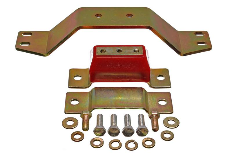 ES Trans Mounts - Red - Energy Suspension 99-04 Ford Mustang 4.6L V8 Red Transmission Mounts