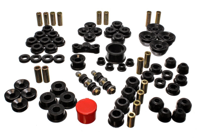ES Hyper-Flex Sets - Black - Energy Suspension 90-93 Acura Integra Black Hyper-Flex Master Bushing Set