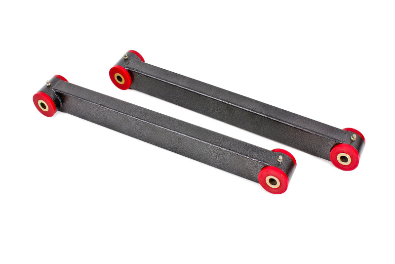 BMR Control Arms - BMR 05-14 S197 Mustang Non-Adj. Boxed Lower Control Arms (Polyurethane) - Black Hammertone