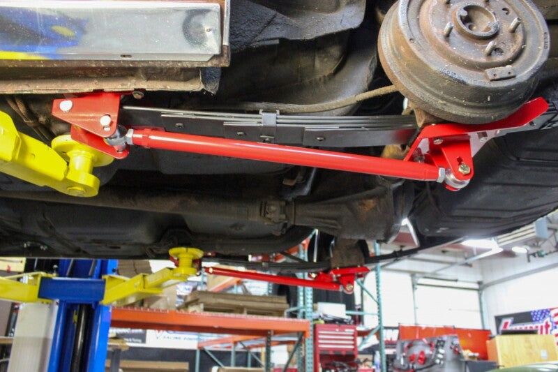 UMI Traction Bars - UMI Performance 70-81 GM F-Body Leaf Spring Traction Bars with Mounts