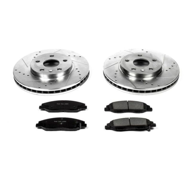 PSB Z23 Evolution Kit - Power Stop 08-14 Cadillac CTS Front Z23 Evolution Sport Brake Kit