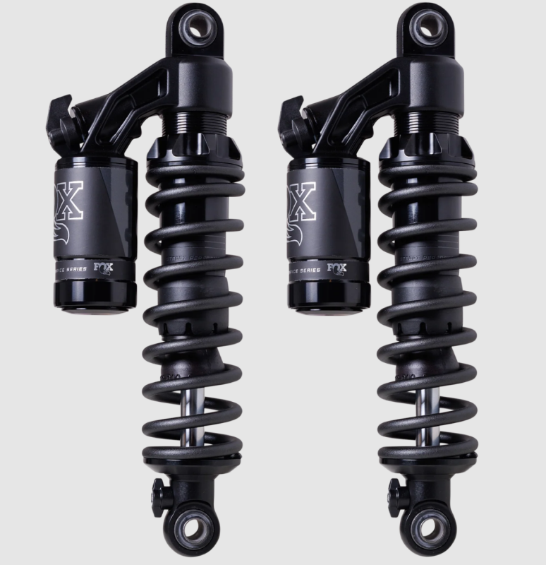 FOX PS Zero QS Shocks - Fox 93-17 Harley-Davidson FXDWG Dyna Wide Glide Rear QS3-QSR Performance Series Shock Kit