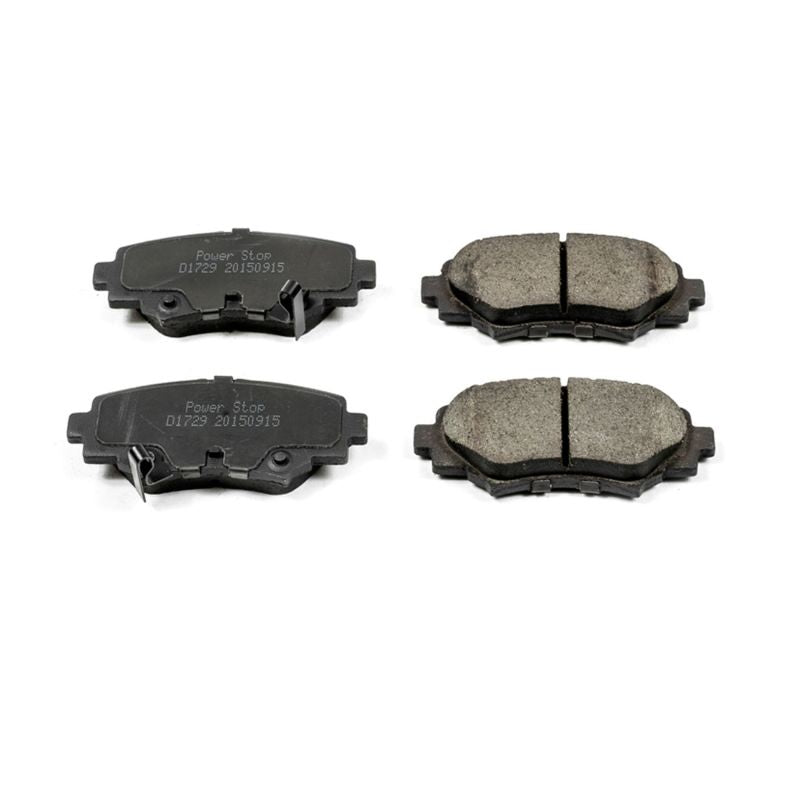 PSB Z16 Evolution Brake Pads - Power Stop 14-16 Mazda 3 Rear Z16 Evolution Ceramic Brake Pads
