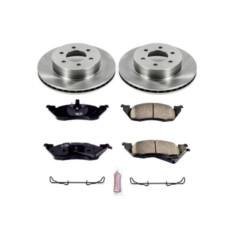PSB Autospecialty Kit - Power Stop 97-98 Dodge Dakota Front Autospecialty Brake Kit