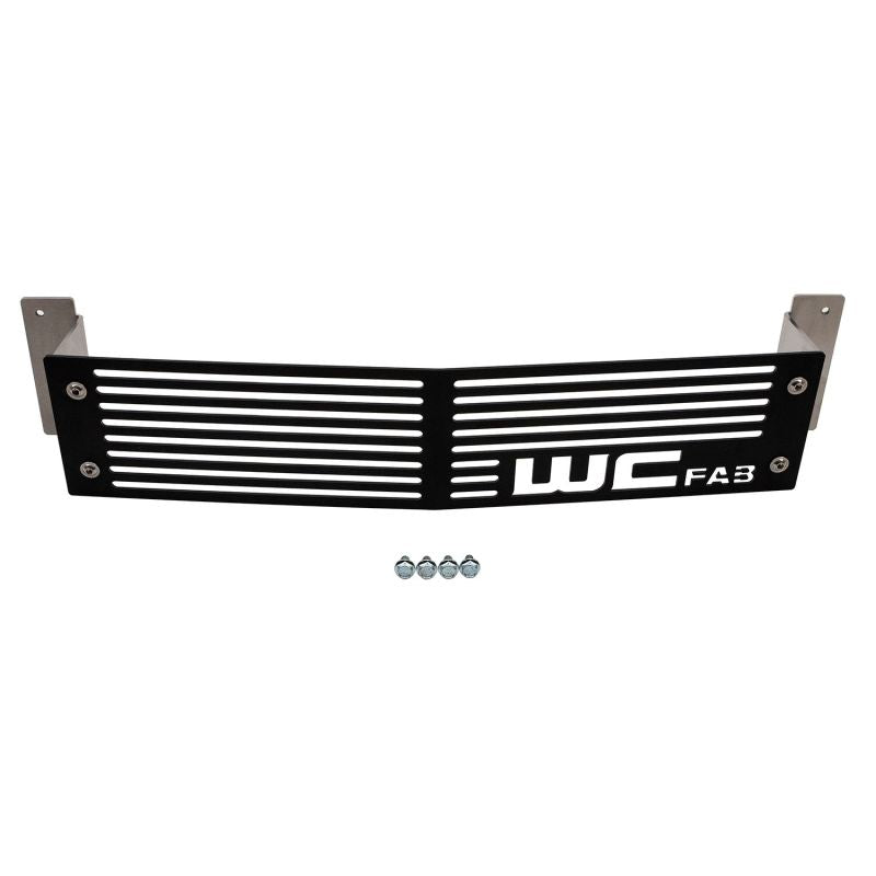 WCF Bumper Grilles - Wehrli 15-19 Chevrolet Silverado HD 6.6L LML/L5P Duramax Bumper Grille - Gloss Black