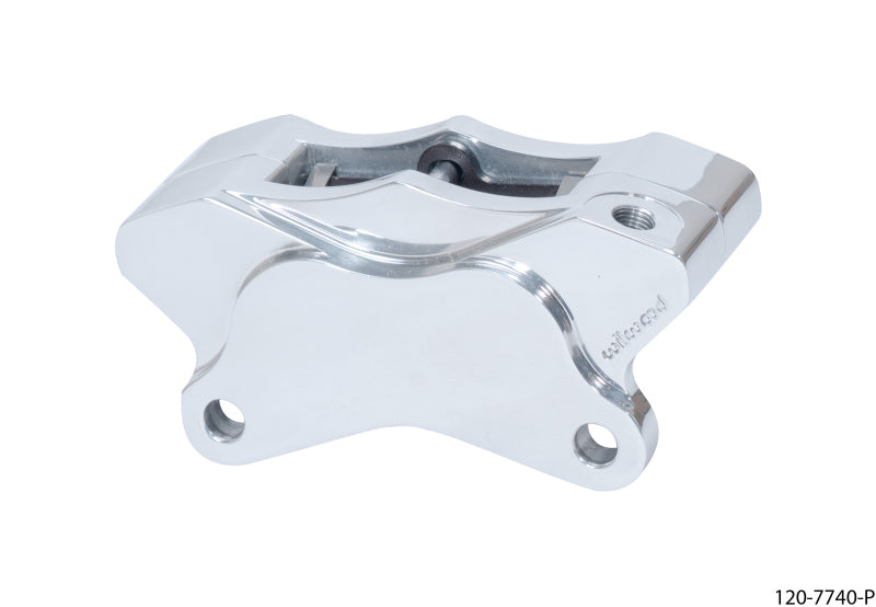 WIL GP310 Caliper - Wilwood Caliper-GP310 Polished Rear 1.25in Pistons .25in Disc