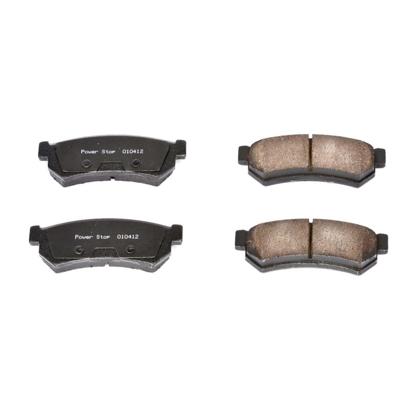 PSB Z16 Evolution Brake Pads - Power Stop 2007 Chevrolet Optra Rear Z16 Evolution Ceramic Brake Pads