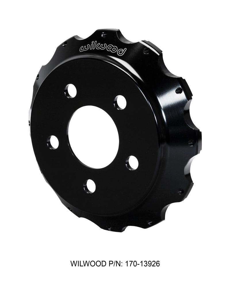 WIL Rotor Hat - Wilwood Hat-BB Front 1.38in Offset 5 x 4.50 - 12 on 8.75in