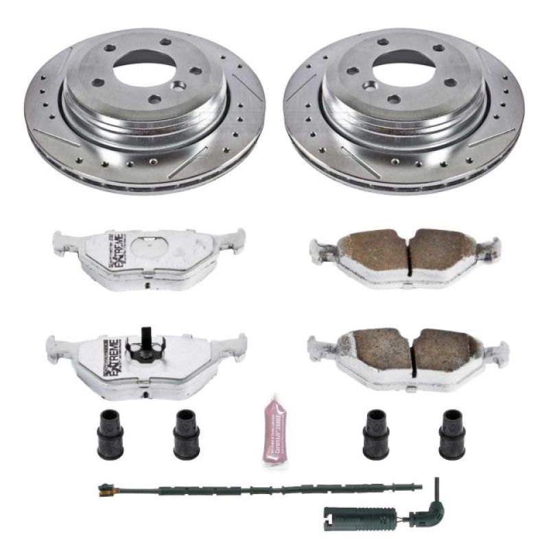 PSB Z26 Street Warrior Kit - Power Stop 01-05 BMW 325xi Rear Z26 Street Warrior Brake Kit