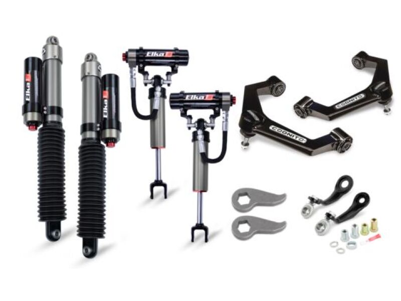 COG Leveling Kit - Elite - Cognito 20-24 Chevy/GMC Silv/Sierra 2500/3500 HD 2WD/4WD 3in Elite Leveling Kit w/ Elka 2.5 RR