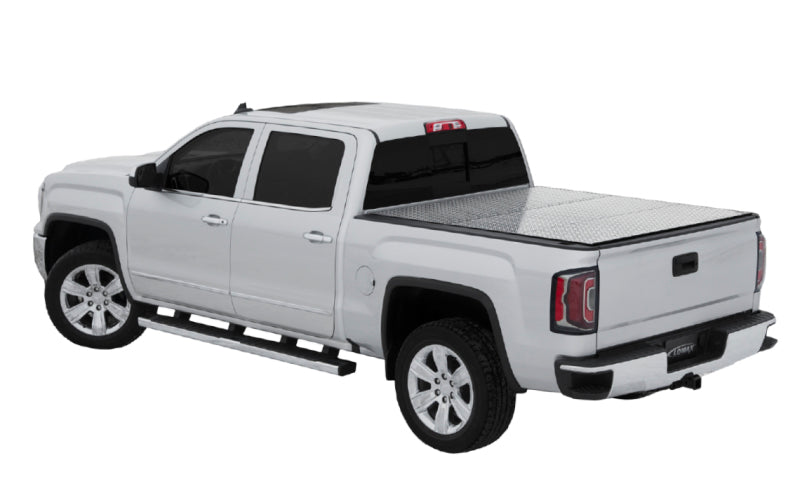 ACC LOMAX Pro Series Cover - Access LOMAX Pro Series Tri-Fold Cover 19+ Chevy/GMC 1500 6ft 6in Bed - Blk Diamond Mist