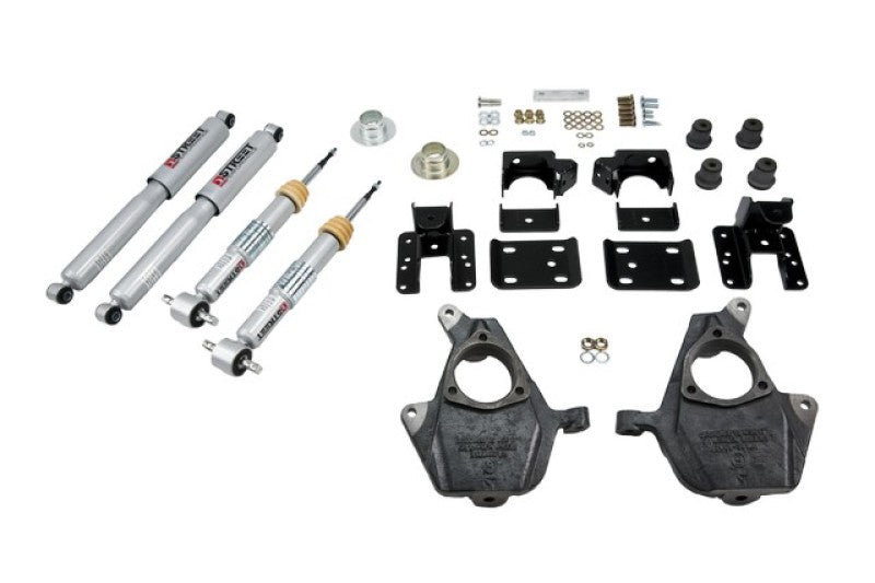 BT Lower Kit w SP Shocks - Belltech LOWERING KIT WITH SP SHOCKS