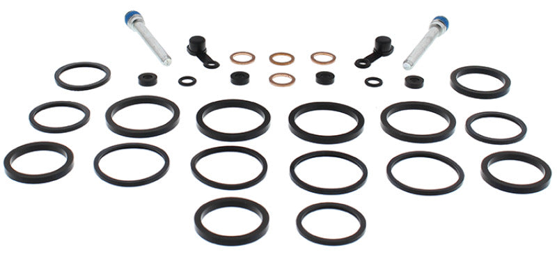 ABR Caliper Rebuild Kits - All Balls Racing 90-91 Honda VFR400 Caliper Rebuild Kit - Front